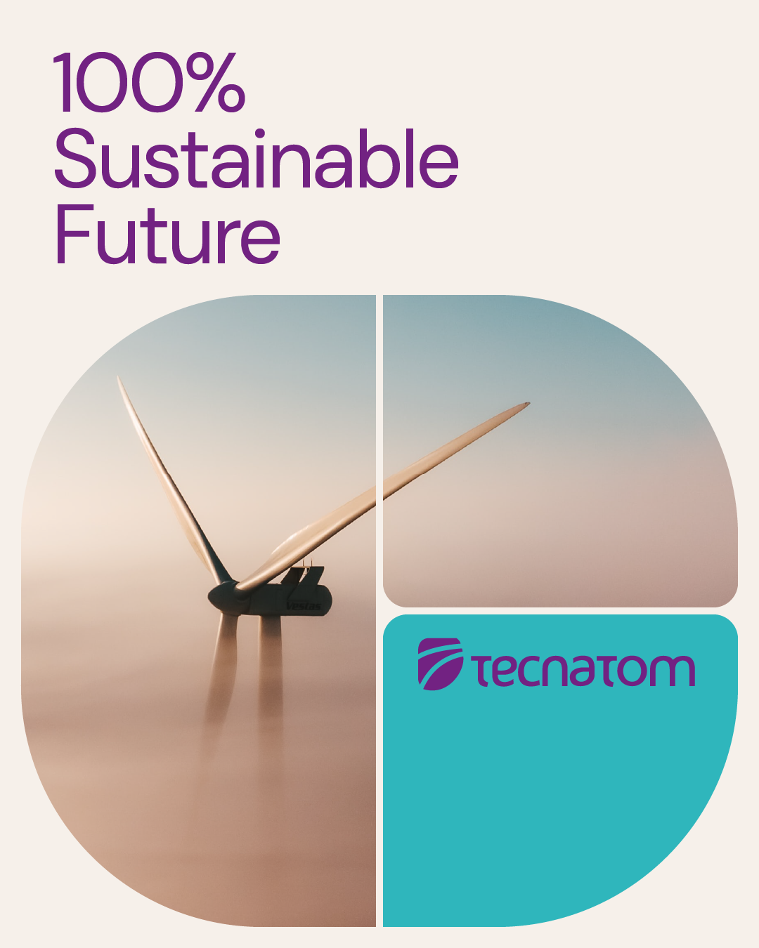 Infraestructura de mercado. Comunica la diversificación estratégica de Tecnatom y su compromiso con las energías renovables y la sostenibilidad operativa.